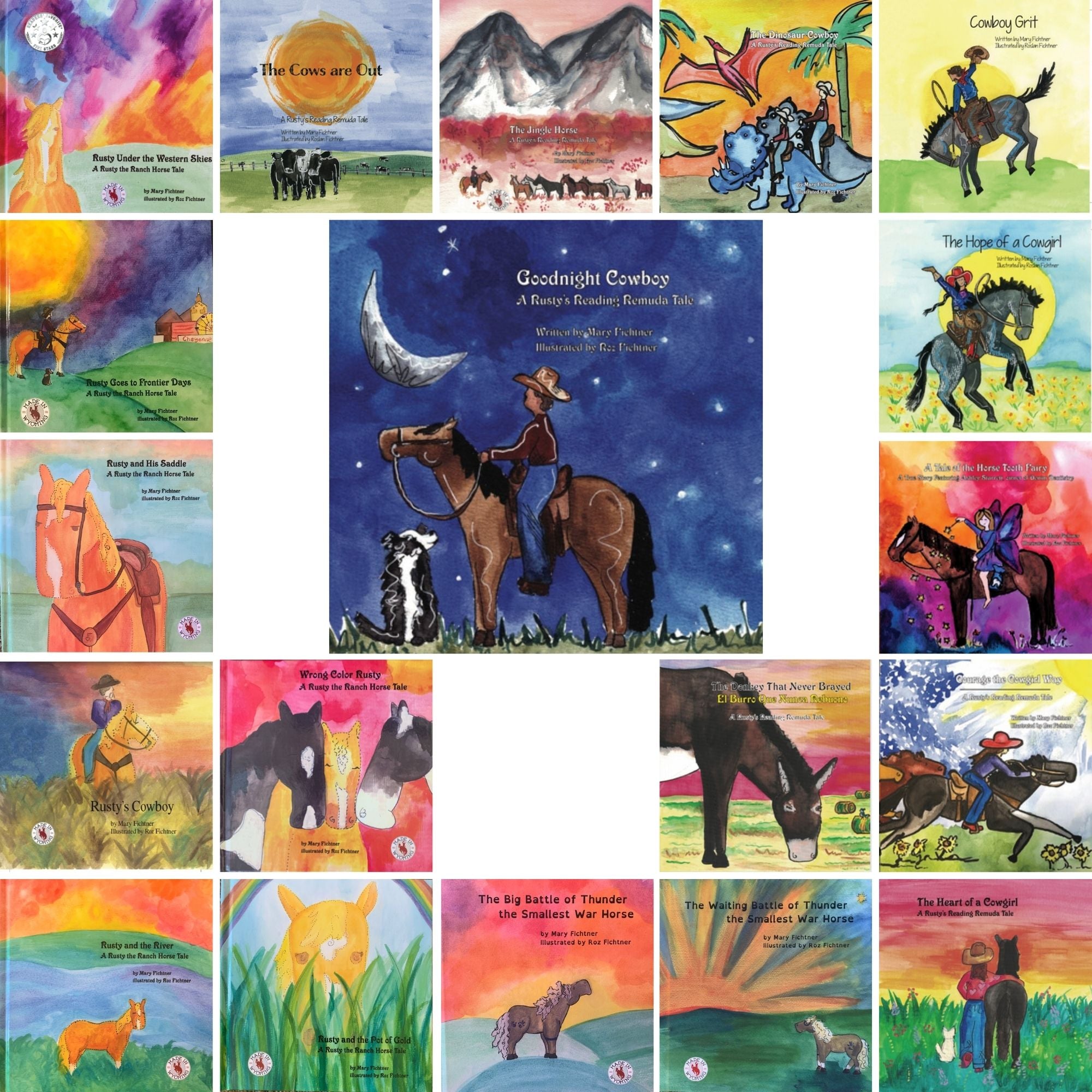 Cowboy Kid's Book Bundle