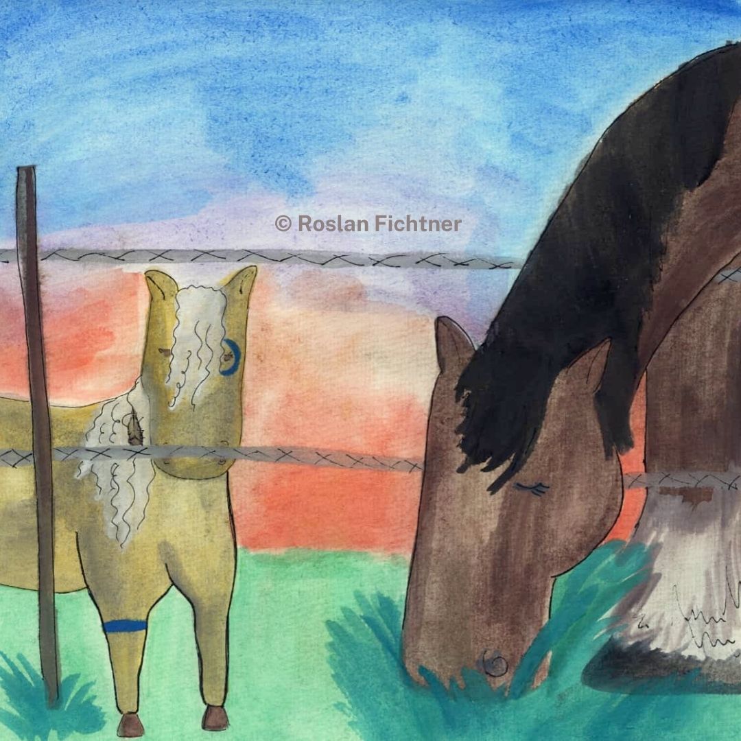 The Big Battle of Thunder the Smallest War Horse