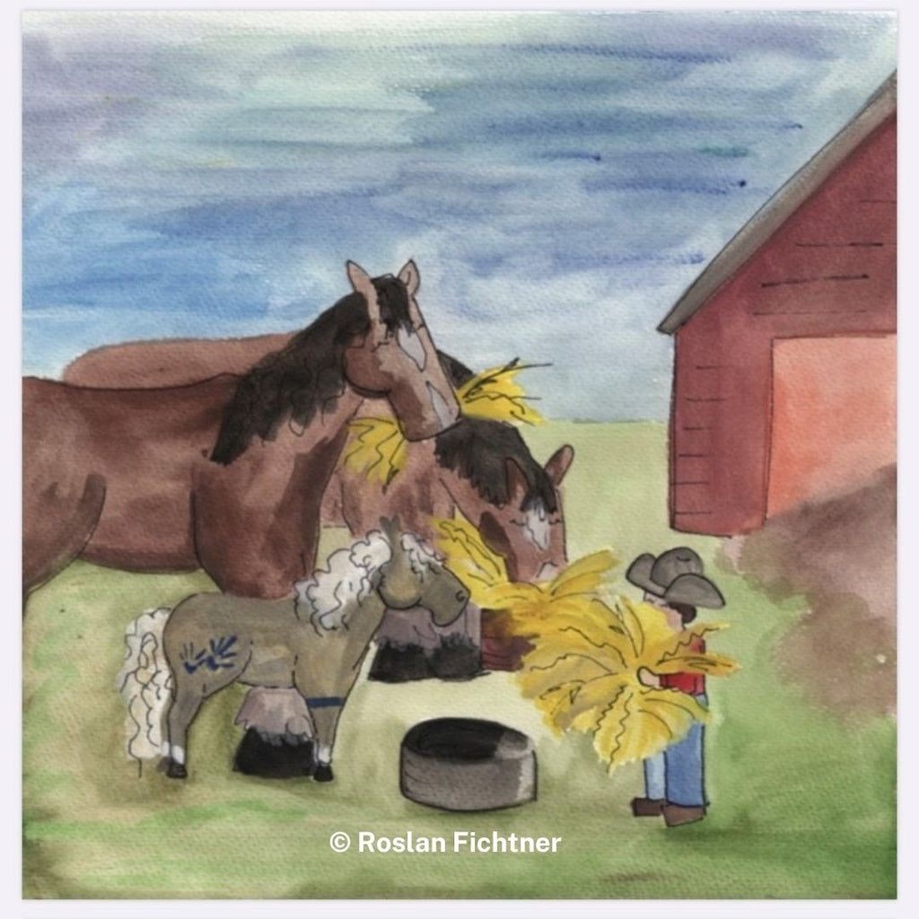 The Waiting Battle of Thunder the Smallest War Horse