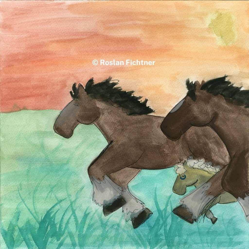 The Waiting Battle of Thunder the Smallest War Horse